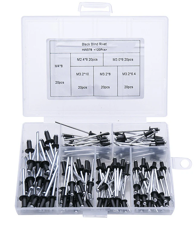 【🔥50% OFF🔥】Professional Rivet Gun Adapter Kit 🛠With 4Pcs Different Nozzle Bolts - Image 11