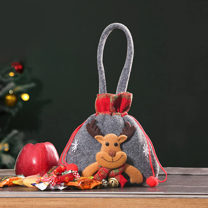 🍎Christmas Gift Bags Zipper Design - Image 12