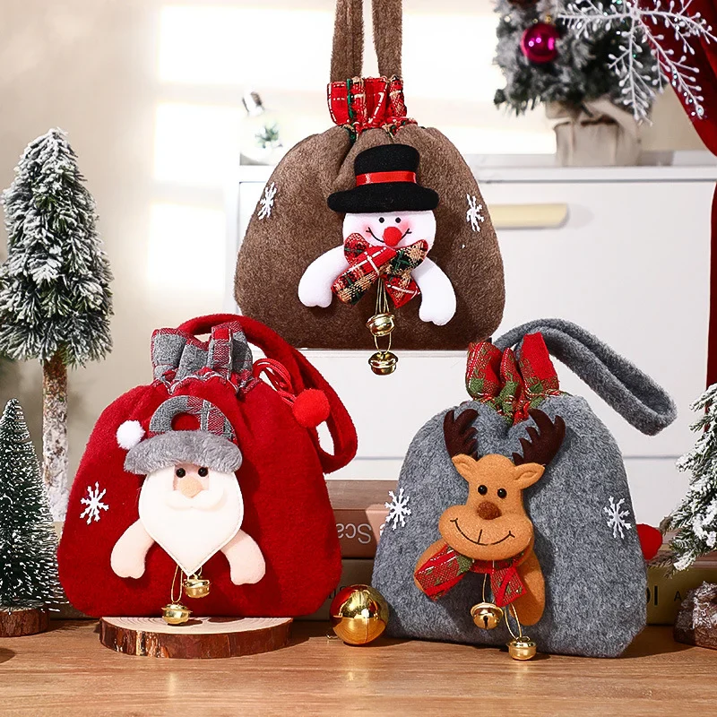 🍎Christmas Gift Bags Zipper Design - Image 23