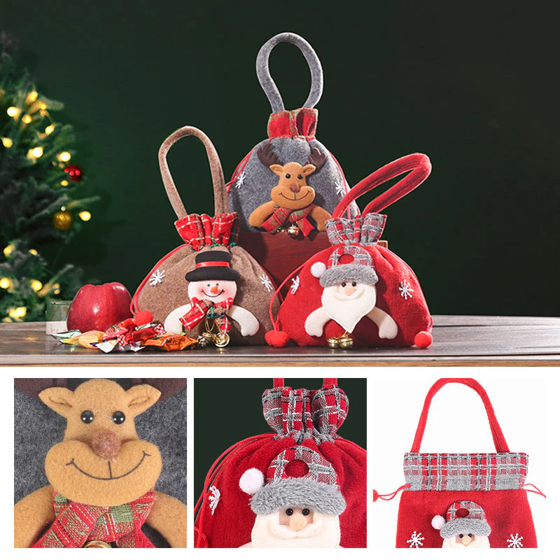 🍎Christmas Gift Bags Zipper Design - Image 3