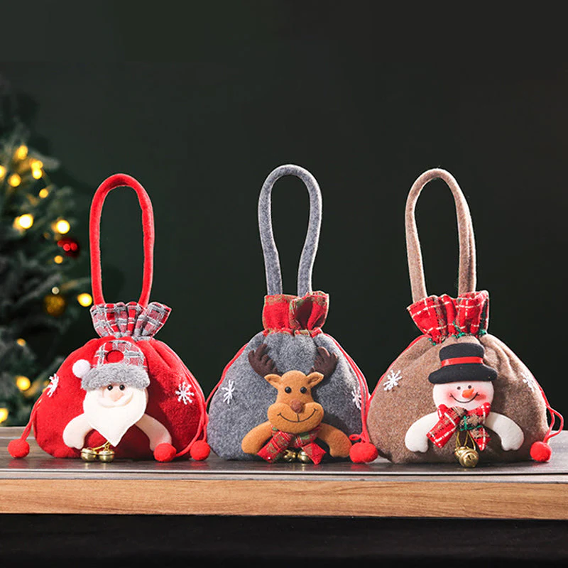 🍎Christmas Gift Bags Zipper Design - Image 5