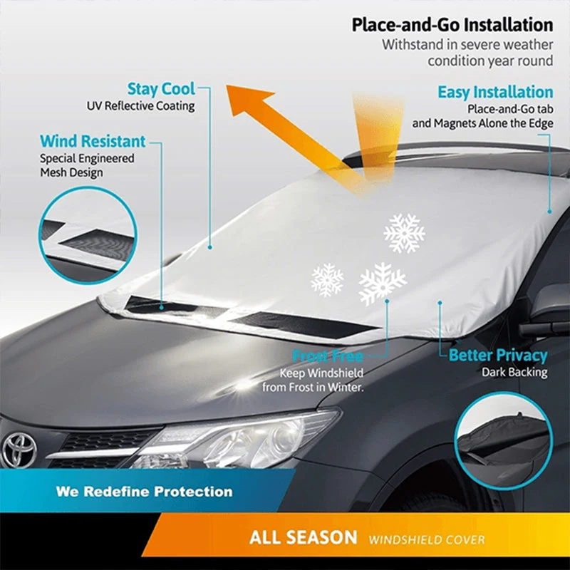 ☃️Christmas Sale 50% Off🚗Magnetic Car Anti-snow Cover - Image 2