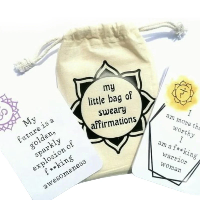 đFunny Affirmation Card Gift Made with Coated Paper - Image 12