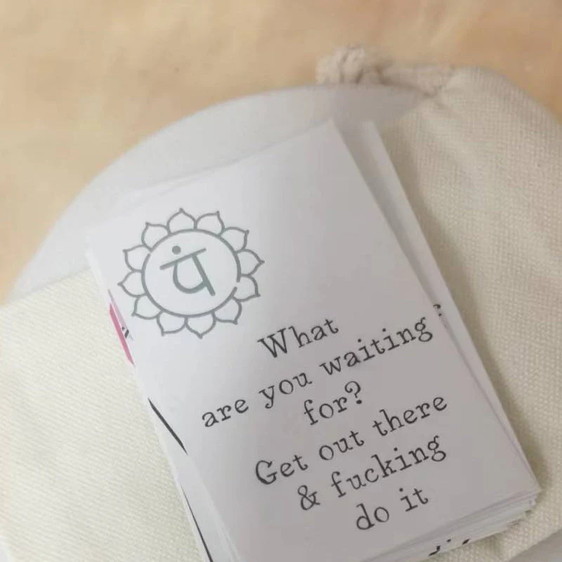 đFunny Affirmation Card Gift Made with Coated Paper - Image 9