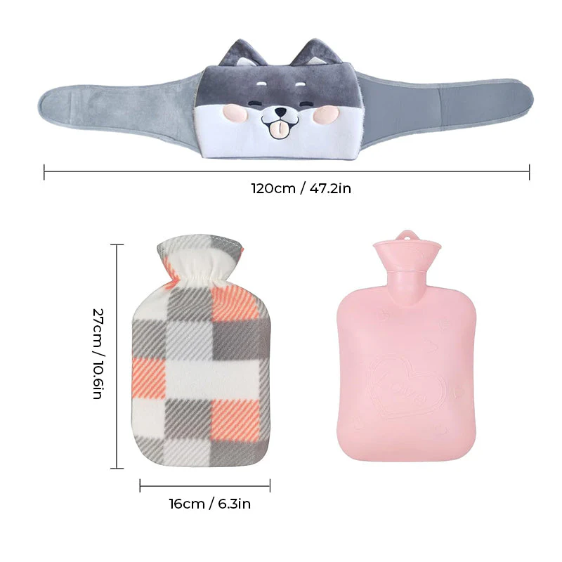 🔥Plush Refillable Hot Water Bottle Belt🔥 - Image 9