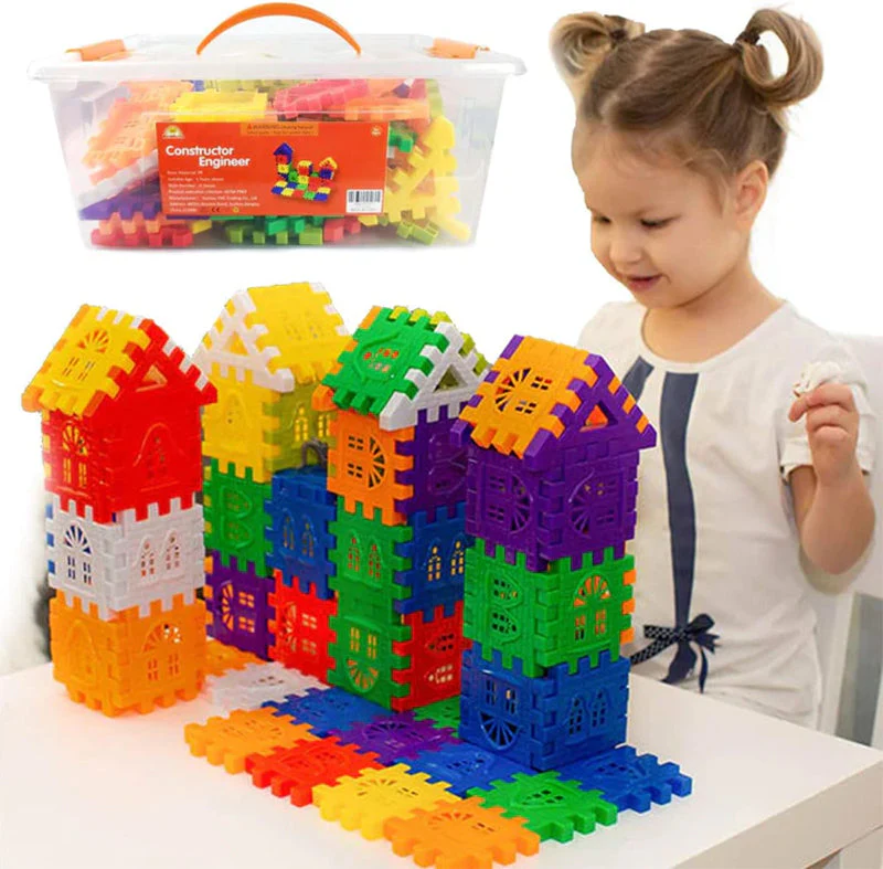 🏠Waffle Interlocking Building Blocks - Image 5