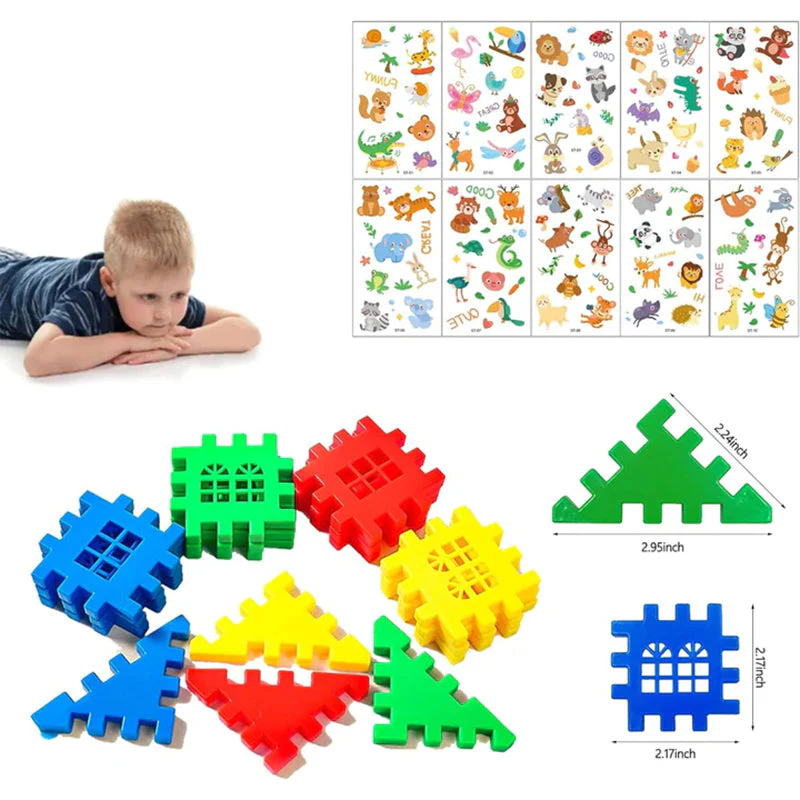 🏠Waffle Interlocking Building Blocks - Image 8