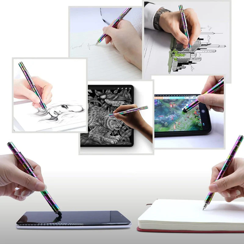 1 Set Multifunctional Decompression Metal Writing Pen - Image 10