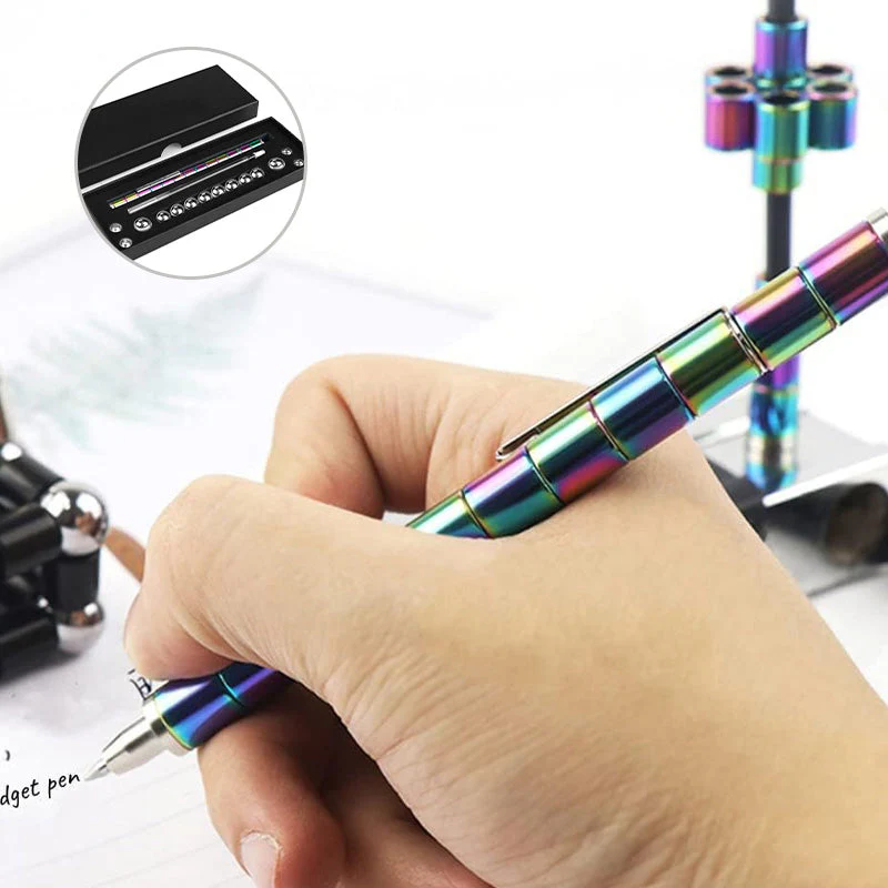 1 Set Multifunctional Decompression Metal Writing Pen - Image 13