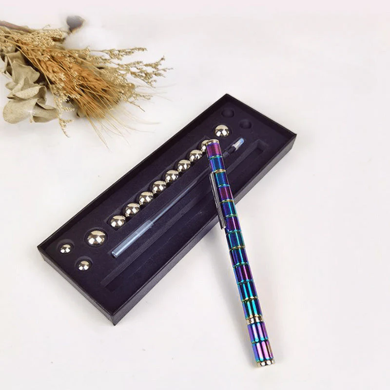 1 Set Multifunctional Decompression Metal Writing Pen - Image 9