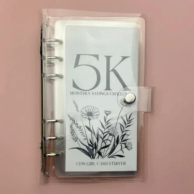12-Month Envelopes Money Saving Challenge Binder - Image 3