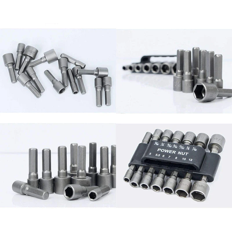 14Pcs Quick Release Magnetic Nut Setter Set - Image 5