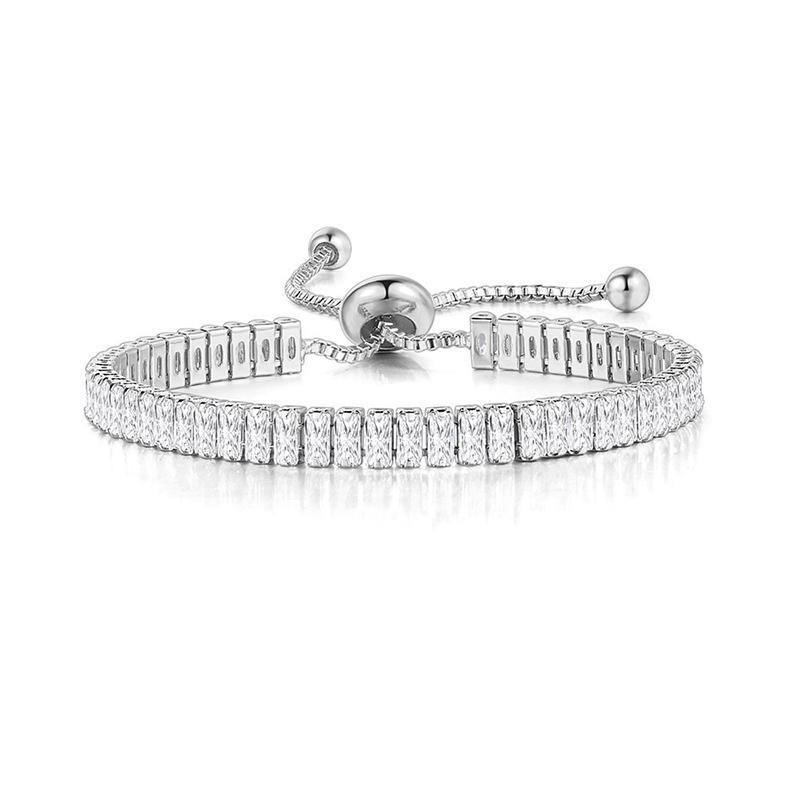 18K Gold Plated Cubic Zirconia Bracelet - Image 10
