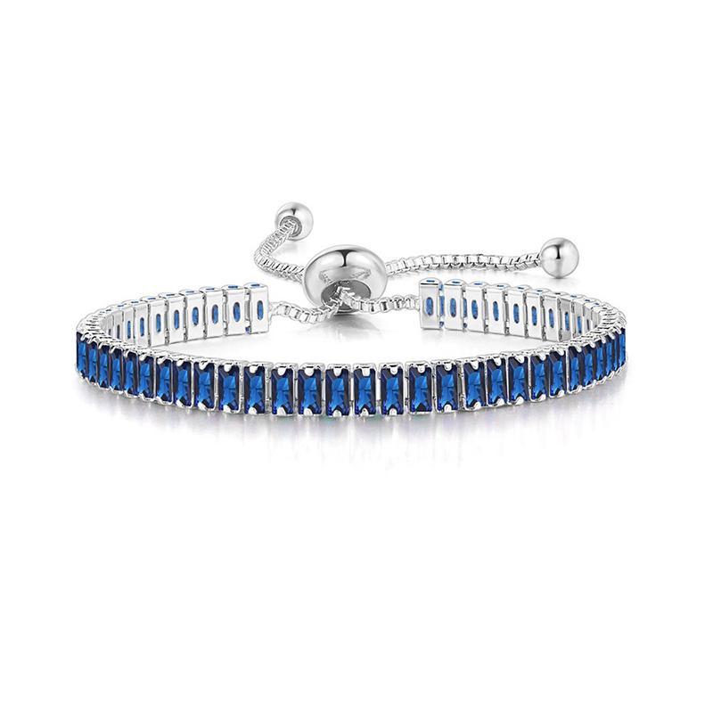 18K Gold Plated Cubic Zirconia Bracelet - Image 8