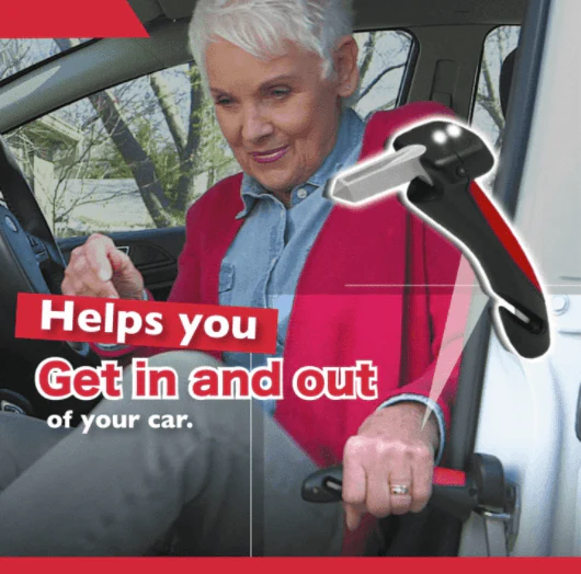 2 in 1 Car Escape Hammer & Door Handle - Image 5