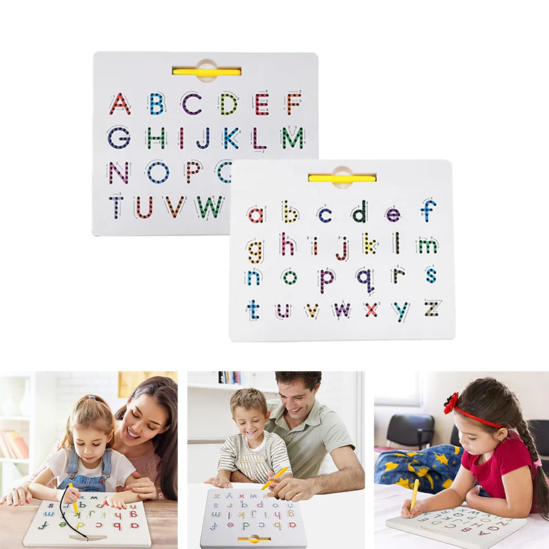 2-in-1 Double Sided Magnetic Alphabet Edition - Image 2