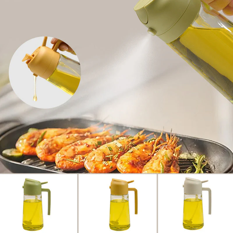 2-in-1 Glass Oil Sprayer and Dispenser - Image 10