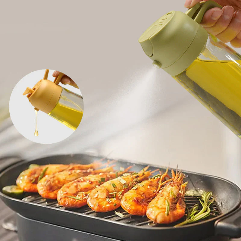 2-in-1 Glass Oil Sprayer and Dispenser - Image 5