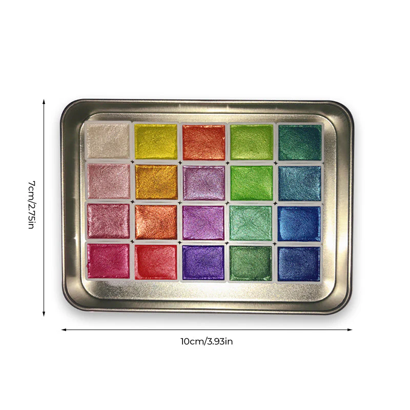 20 Colors Watercolor Painting Set - Image 12