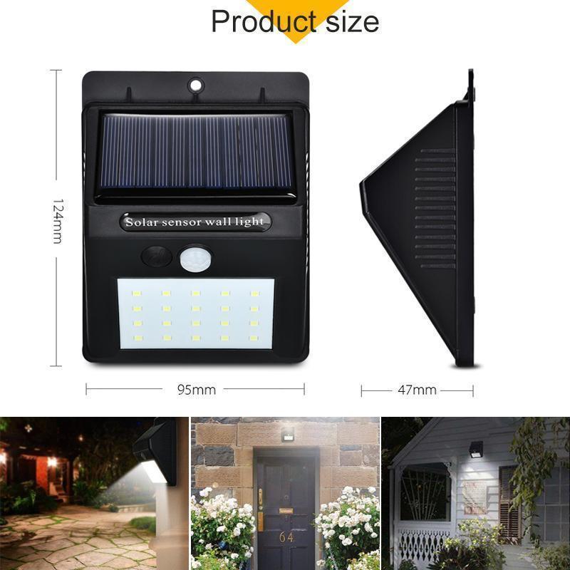 LED Solar Lamps Outdoor, Super Bright Wall Lamp with Motion Sensor - Image 4