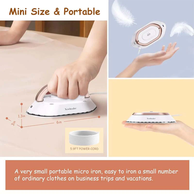 2024 Travel Iron with Dual Voltage - Image 9
