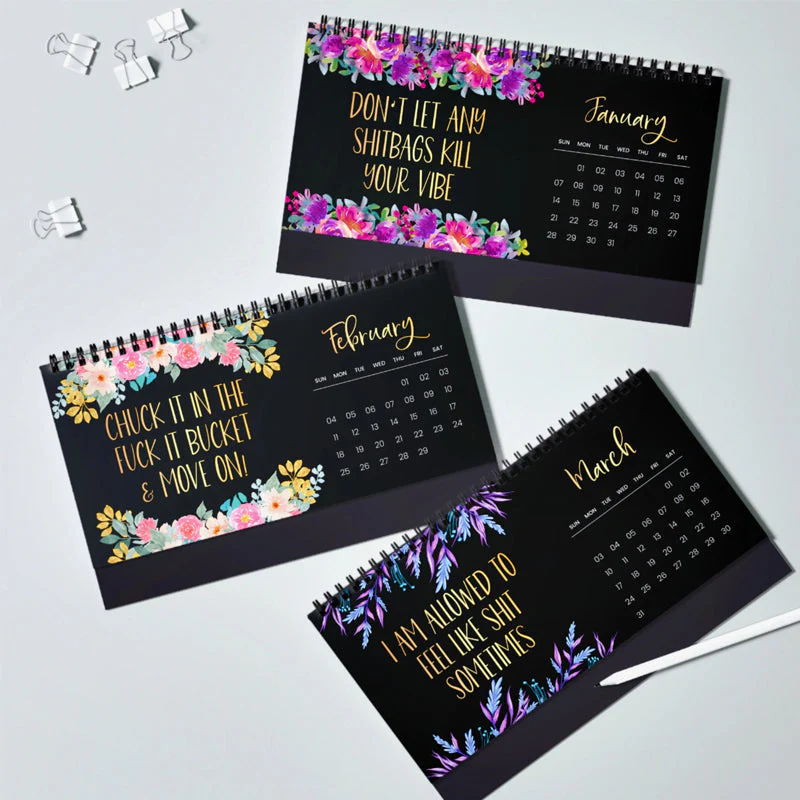 2025 Calendar with Fun Quotes and Planner - Image 16