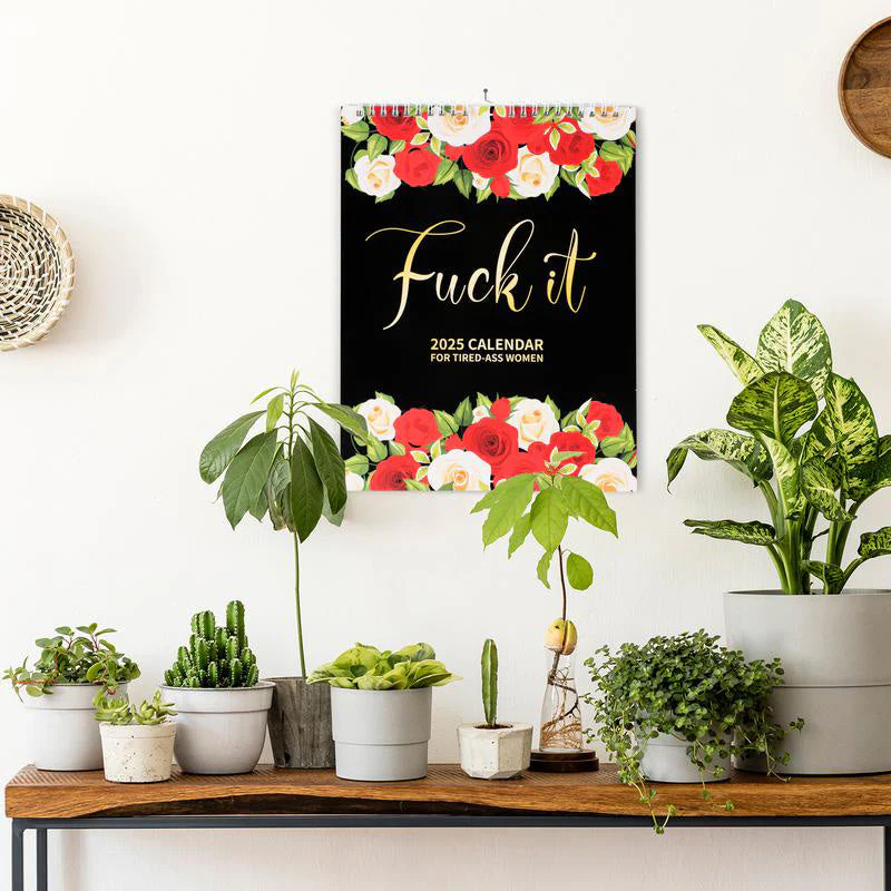 2025 Calendar with Fun Quotes and Planner - Image 3