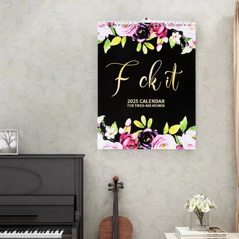 2025 Calendar with Fun Quotes and Planner - Image 4