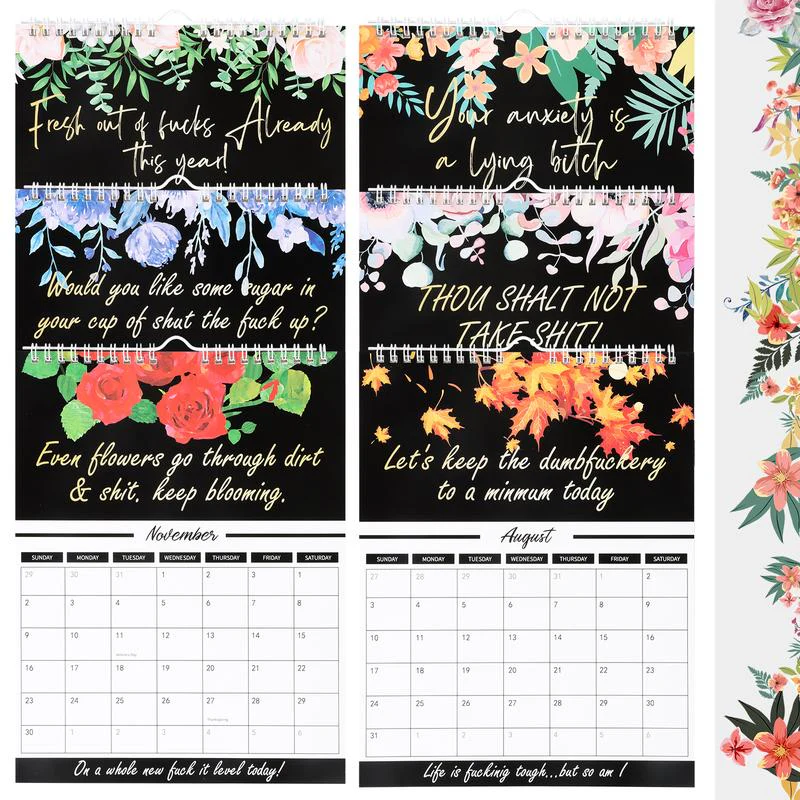 2025 Calendar with Fun Quotes and Planner - Image 8