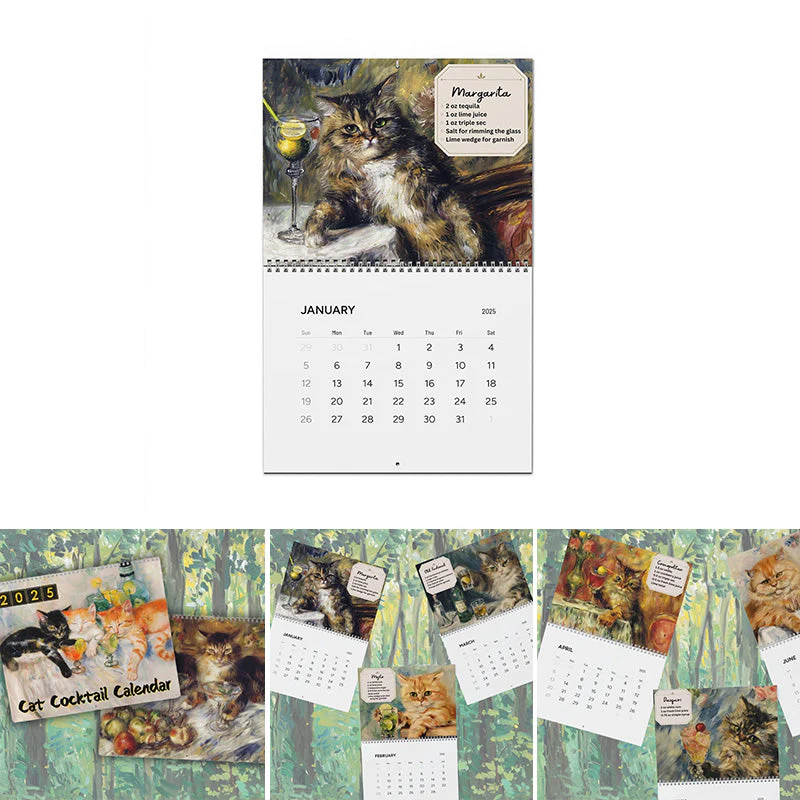 2025 Cat Cocktails Calendar - Image 12
