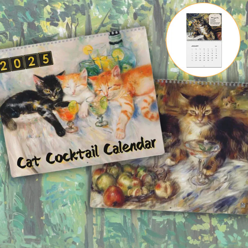 2025 Cat Cocktails Calendar - Image 13