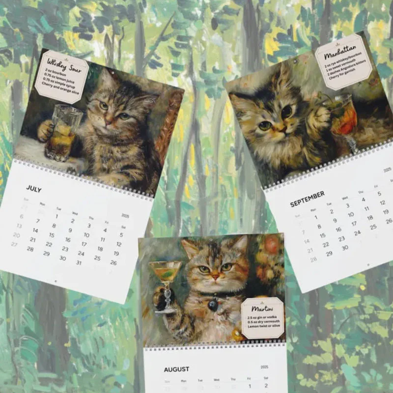 2025 Cat Cocktails Calendar - Image 4