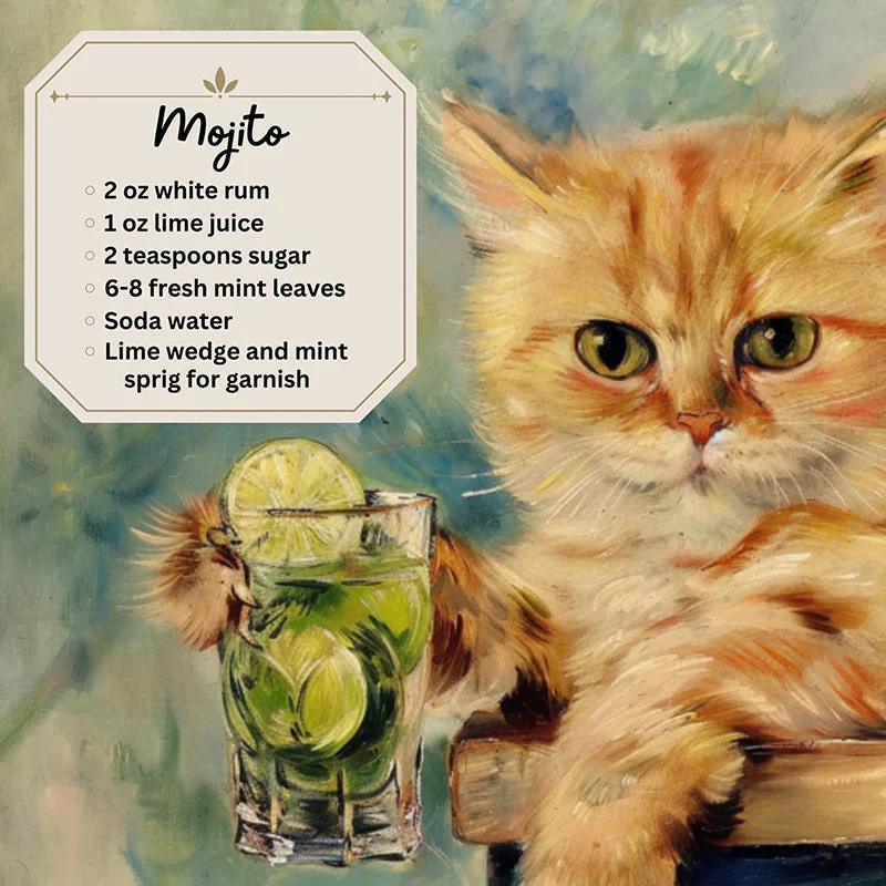 2025 Cat Cocktails Calendar - Image 8