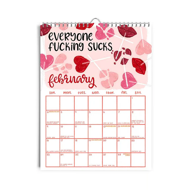 2025 Here We Fucking Go Again Calendar - Image 8
