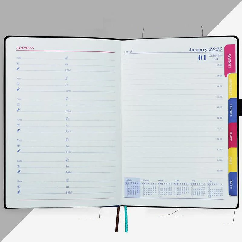 2025 One Day One Page Daily Planner – Your Ultimate Gift Calendar - Image 6