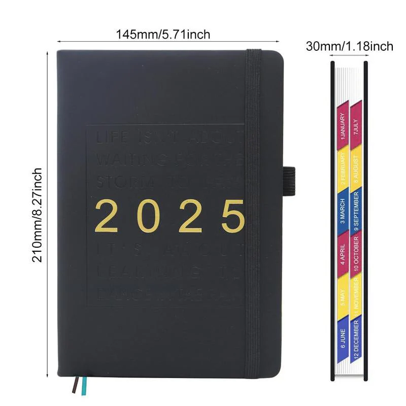 2025 One Day One Page Daily Planner – Your Ultimate Gift Calendar - Image 9