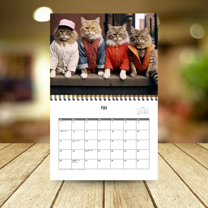 2025 Stylish Cats Calendar/Gift For Cat Lover - Image 8
