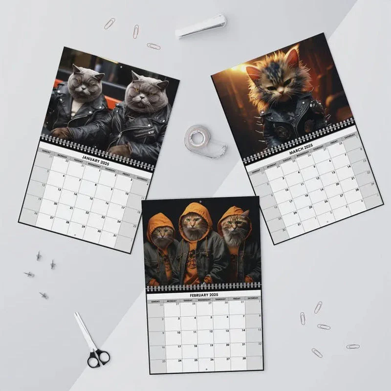 2025 Thug Cat Calendar - Image 4