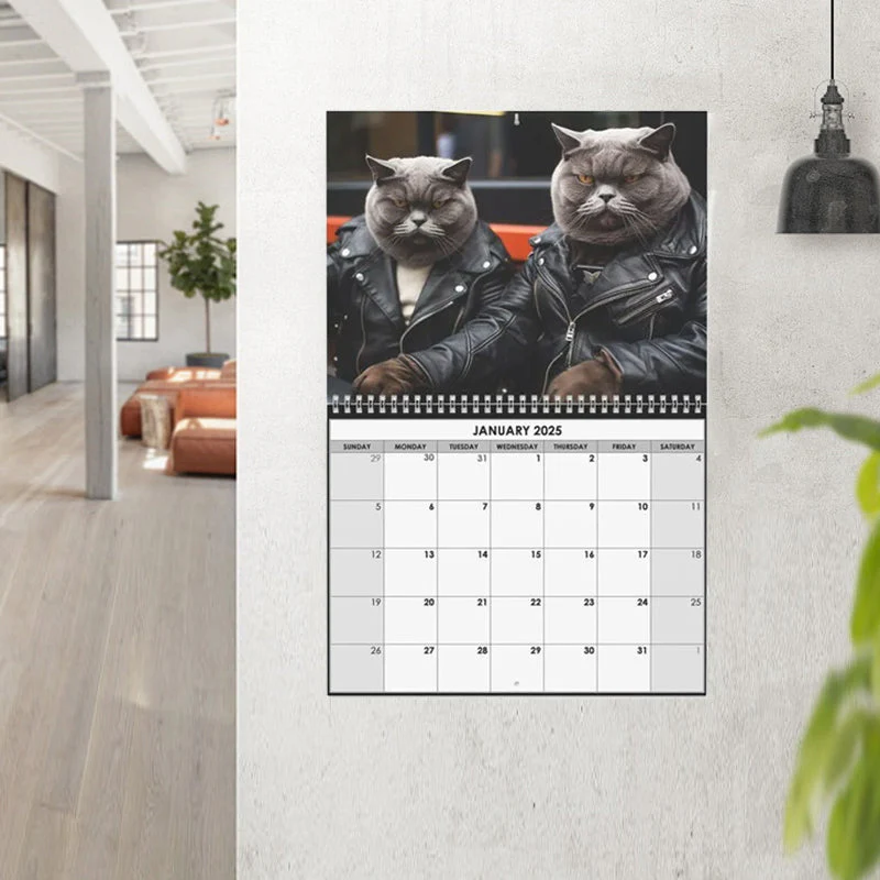 2025 Thug Cat Calendar - Image 7
