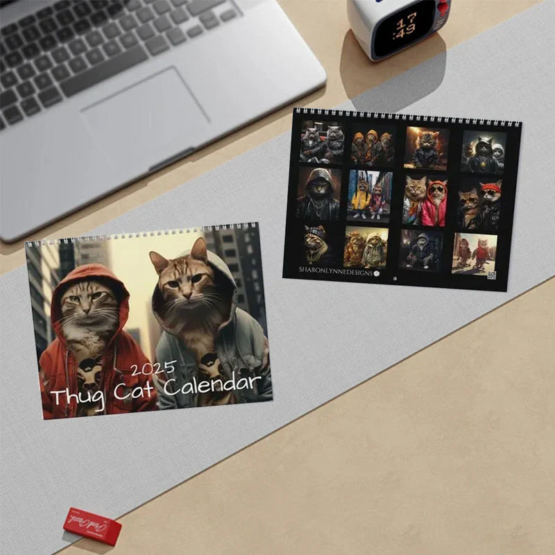 2025 Thug Cat Calendar - Image 8
