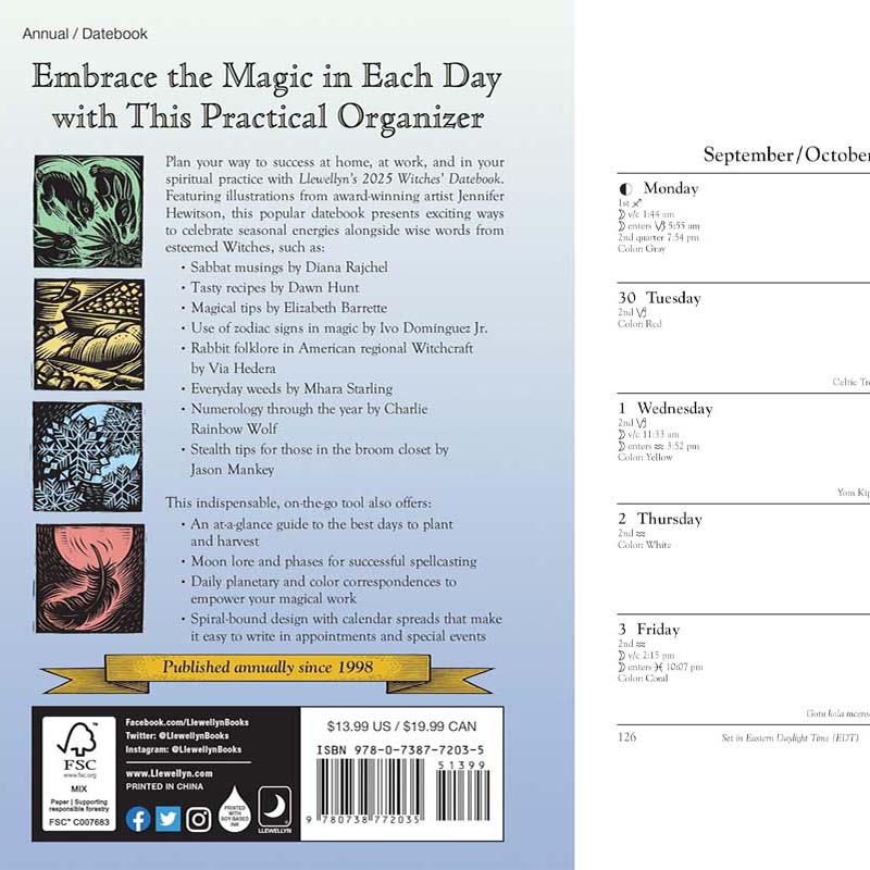 2025 Witches' Datebook - Image 2