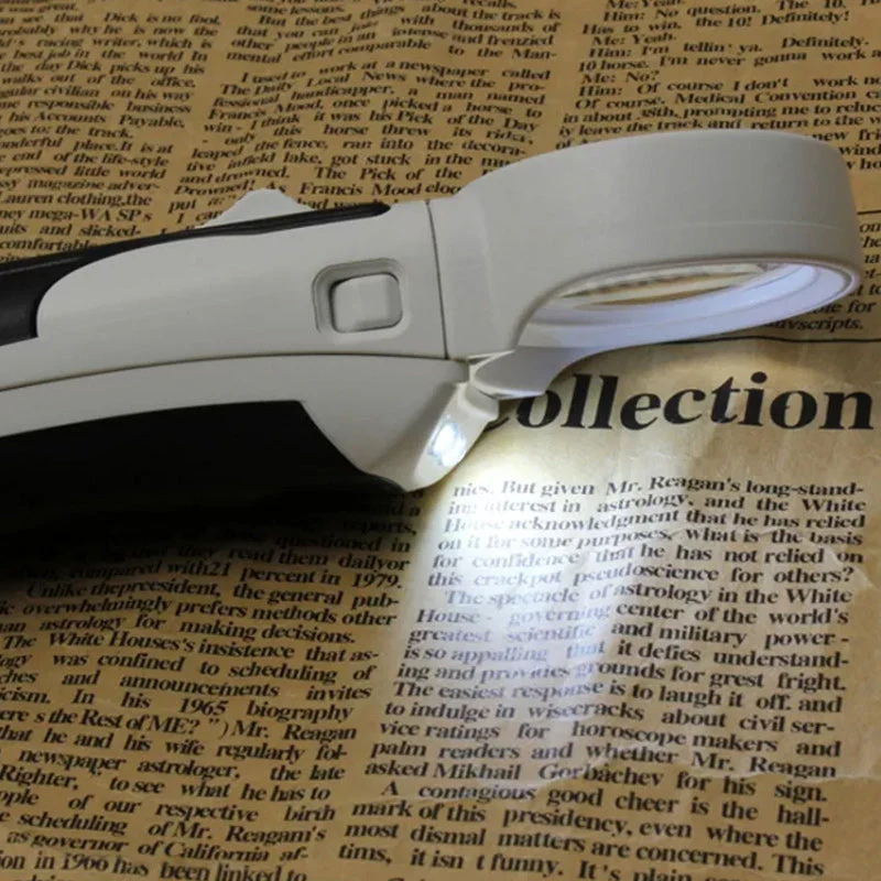 20X Optical Magnifying Glass With LED Light - Image 5