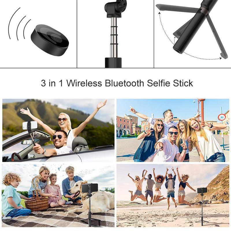 3 in 1 Wireless Bluetooth Selfie Stick - Image 6
