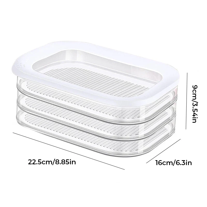 3 Layer Reusable Food Storage Container - Image 10