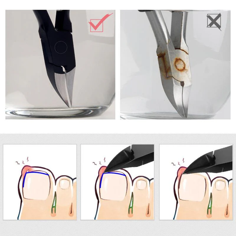 304 stainless steel nail clipper set - Image 3