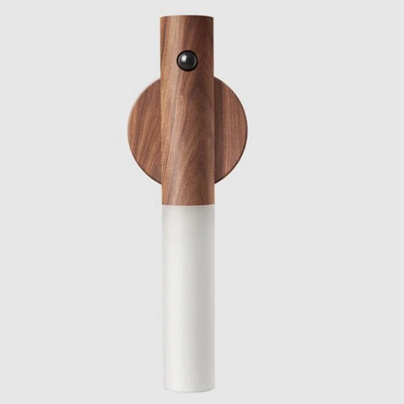 360° Rotatable Wooden LED Wall Lamp - Image 7