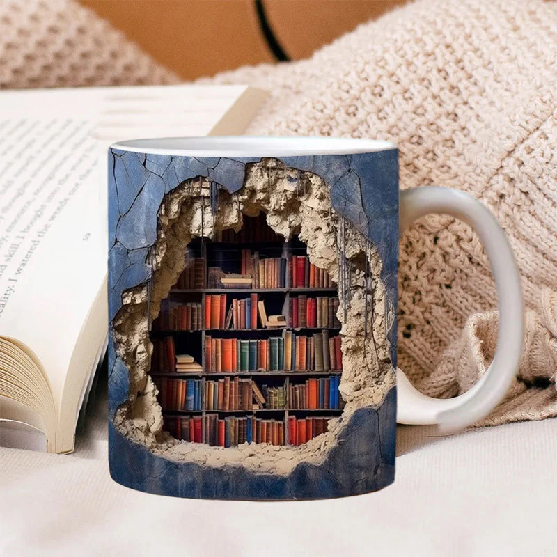 3D Bookshelf Mug - Image 14