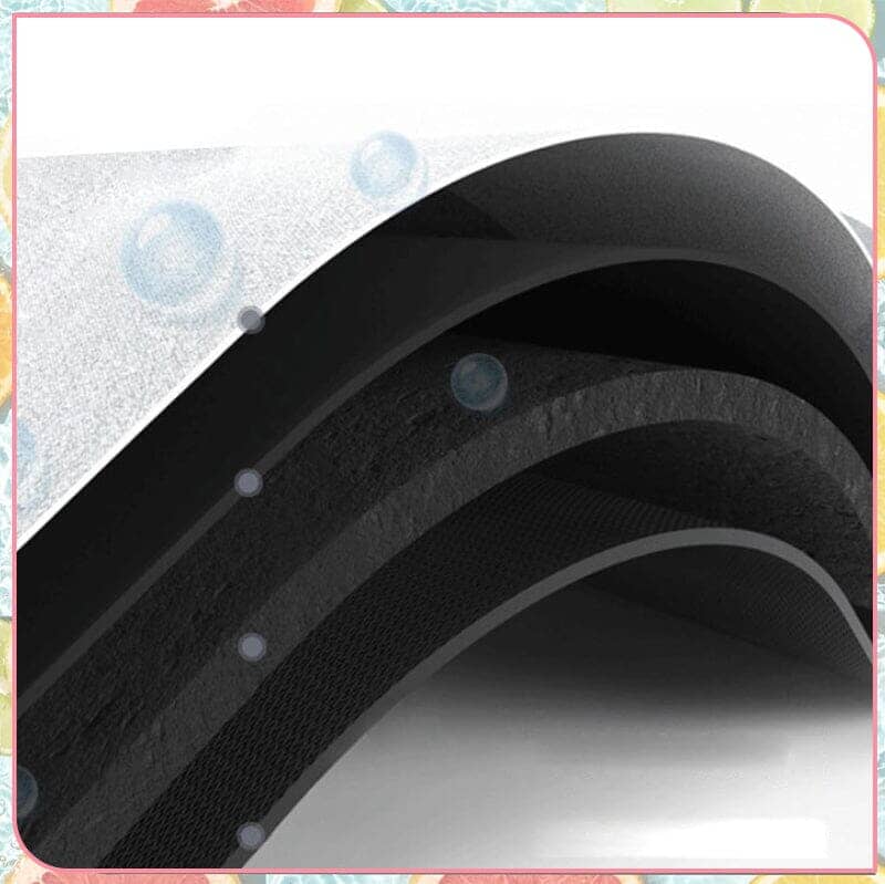 3D flower soft diatom mud absorbent floor mat - Image 3