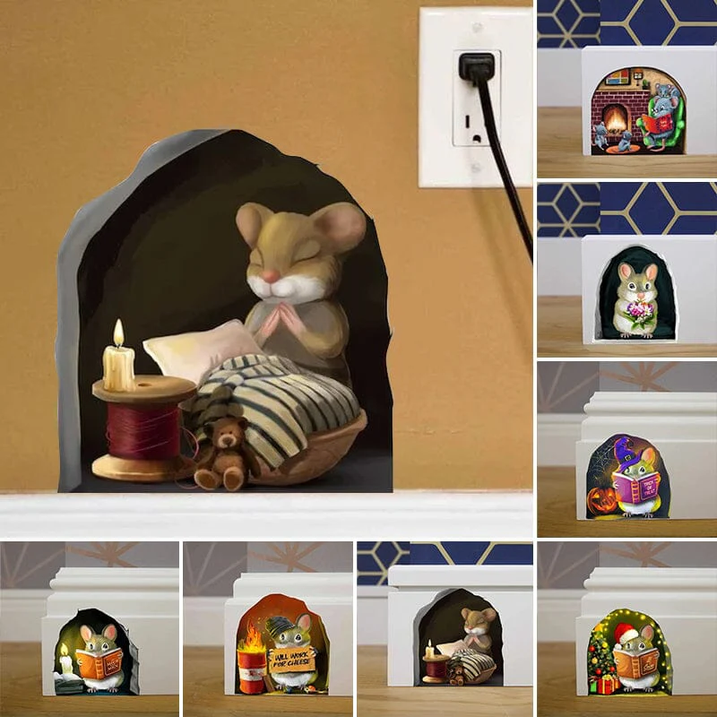 3D Mouse Wall Decal Sticker - Image 6
