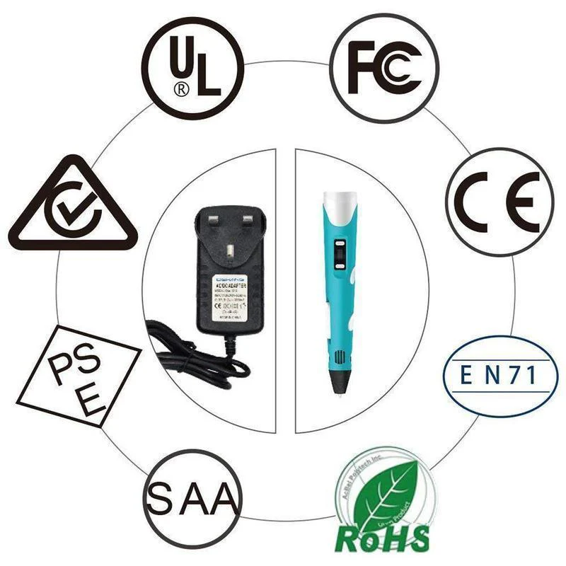 3D Printing Pen for Kids and Adults with 5m Filament(random colour & Biodegradable material) - Image 8